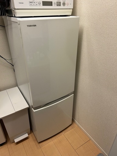 東芝2018年式153L冷蔵庫 (り) 北長瀬のキッチン家電《冷蔵庫》の中古