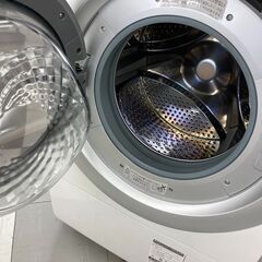 ★リユースのサカイ千葉中央店★ SHARP ドラム式洗濯乾燥機 7.0ｋｇ/3.5ｋｇ 24年式 動作確認／クリーニング済み TC5384の画像