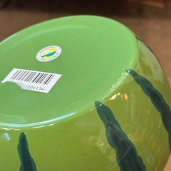 スイカ ケトル やかん 琺瑯 ほうろう キッチン雑貨 インテリア かわいい レトロ デザインケトル アウトドア キャンプ kettle watermelon enamel kitchen vintageの画像