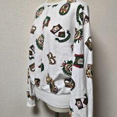 Jantzen スウェット 古着 王冠 紋章 ヴィンテージ トレーナー 当時物の画像