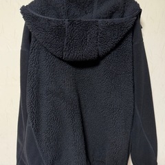 ユニクロフリースフルジップパーカの画像