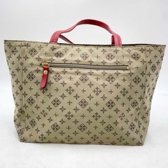 ラシット RUSSET トートバッグ モノグラム ベージュ レディースの画像