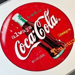 《売約済》コカコーラ CocaCola コーク テーブル 折りたたみ フォールディング アウトドア キャンプ レジャー ビンテージ アメリカン雑貨 インテリア 什器 ディスプレイ folding table coca cola vintage の画像