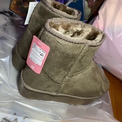 新品★厚底 ボアブーツの画像