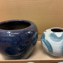 ★一つ 1500円★陶器・花瓶・壺・植木鉢※商品の状態や寸法等は現物にてご確認ください。の画像