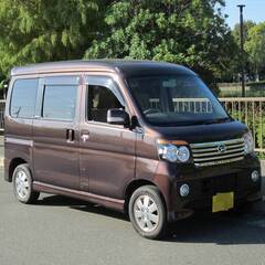 車検２年付き　アトレーワゴン　最上級カスタムＲＳターボ　【7万キロ】　後期型　ミニバン　ワンボックス　地デジTVの画像