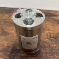 ★新品未使用！ステンレス歯ブラシスタンド★の画像