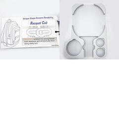 [4点セット] 卓球 ラケットケース バタフライ(未使用)×1点  / ミズノ×3点 ブラック/ネイビーの画像