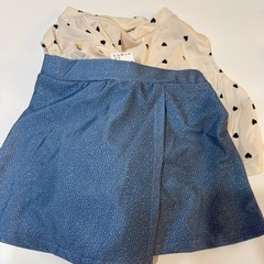 水着160 白の画像