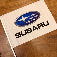 SUBARU ロゴ入りフラッグの画像