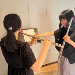 初心者さん歓迎♪ 楽器貸出ありのフルートレッスン　不動前の画像