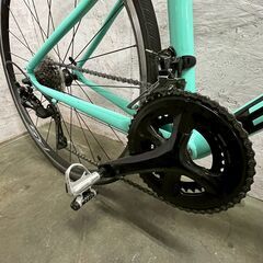 【極上品】ビアンキ VIA NIRONE7 動作確認済 アルミフレーム 美品 ロードバイク ニローネ7 自転車 アウトドア 状態良好 Y2419の画像