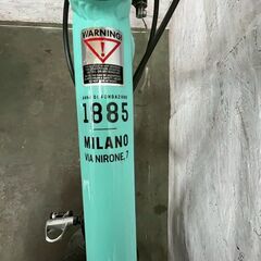 【極上品】ビアンキ VIA NIRONE7 動作確認済 アルミフレーム 美品 ロードバイク ニローネ7 自転車 アウトドア 状態良好 Y2419の画像