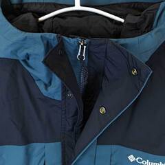 [未使用] コロンビア ウッドロードジャケット 2025秋冬 ナイロンジャケット L Everblue XE0082 メンズ COLUMBIA アウトドア 登山 防水の画像