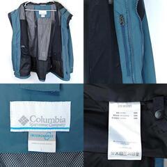 [未使用] コロンビア ウッドロードジャケット 2025秋冬 ナイロンジャケット L Everblue XE0082 メンズ COLUMBIA アウトドア 登山 防水の画像