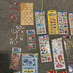 ぷにぷに、キラキラ、キャラクター、かわいいシールの画像