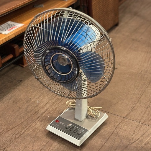 ASAGAO アサガオ 扇風機 レトロ 昭和家電 ビンテージ レトロ家電 卓上扇風機 ファン インテリア 什器 electric fan vintage showa