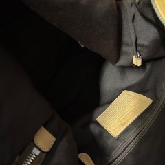 coachショルダーバックの画像