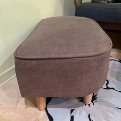 最終お値下げ✨コロンと可愛らしいミニオットマンの画像