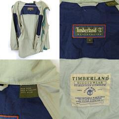 ティンバーランド 90s ナイロンジャケット マウンテンパーカー M カーキ メンズ Timberlandの画像