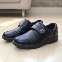 美品【週末限定】お得27.0cm／黒／軽量・幅広・快適ビジネスシューズ✅マジックテープの画像