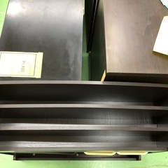 【ドリーム川西店御来店限定】☆ジモティー見たよ♪割引☆  マガジンラック 収納ボックス付き  クリーニング済み 【99560000027225】の画像