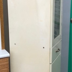 【ドリーム川西店御来店限定】☆ジモティー見たよ♪割引☆  1枚扉食器棚  クリーニング済み 【99560000033306】の画像