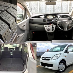 ★緊急投稿★ダイハツ★ムーヴ★冬道最強！★4WD！★エンジンスターター！★バリ溝国産冬タイヤ装着済み！★禁煙車！★タイミングチェーン！★車検付！★車検丸々2年付も可能！★札幌管轄名義変更無料！★全国格安陸送可★の画像