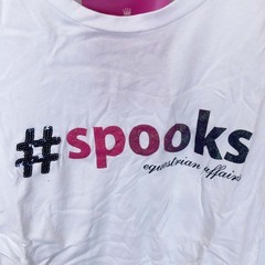 【未使用】SPOOKS スプークス Maren Shirt 半袖Tシャツ S ホワイト レディース 乗馬 馬術の画像