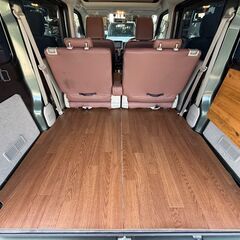 総額165万円★R2年式　エブリイ　ジョインターボ　5MT　BLITZ車高調　荷室フローリング仕様　デイトナ14インチW　社外インナーブラックヘッドライト　社外テール　ロッソモデロ2本出しマフラー　レザー調シートカバー　ルーフ用ネットラックの画像