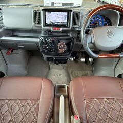 総額165万円★R2年式　エブリイ　ジョインターボ　5MT　BLITZ車高調　荷室フローリング仕様　デイトナ14インチW　社外インナーブラックヘッドライト　社外テール　ロッソモデロ2本出しマフラー　レザー調シートカバー　ルーフ用ネットラックの画像