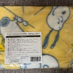 スヌーピブランケット　新品未使用の画像