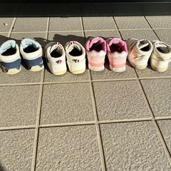 ベビーキッズ靴　シューズ　ニューバランス・ミキハウス・ホットビスケッツ14.0 イフミー13.5 の画像