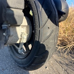 【New】実働 BT新品 スズキ CA45A レッツ4 4スト原付 4ストインジェクション スクーター シルバーの画像