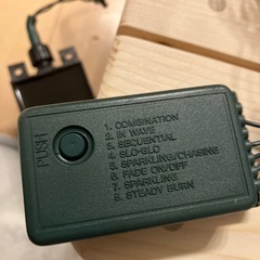 クリスマスツリー用
LEDスイッチ付き の画像