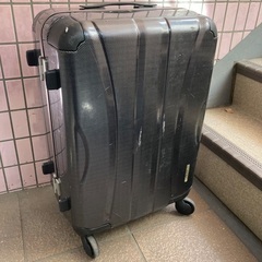 濃いグレースーツケース65.40.30の画像