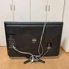 SHARP AQUOS 40型液晶テレビ LC-40AE7 リモコン付き 動作良好の画像