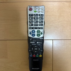 SHARP AQUOS 40型液晶テレビ LC-40AE7 リモコン付き 動作良好の画像