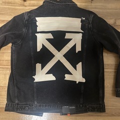 [古着]Off-White デニムジャケットの画像