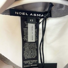 【未使用】NOEL ASMAR ノエルアスマール ハーフジップ 半袖 ライディングシャツ XS ホワイト AE1825 レディース 乗馬 馬術の画像