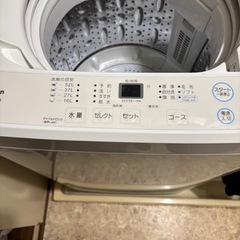 maxzen 洗濯機　6.0kg 中古の画像