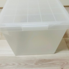 ★無料でさしあげます★ 
無印良品 キャリーボックス・ロック付の画像