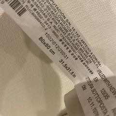 でかいクッション　ZARA HOMEの画像