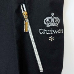 【未使用】Chriwen クリューベン キュロット パンツ ニーグリップ MICRO BREECHES 40 ブラック レディース 乗馬ズボン 馬術の画像