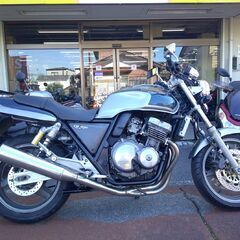 NO.5573　ＣＢ４００ＳＦ　水冷４サイクルＤＯＨＣ１６バルブ４気筒４００ｃｃ　シルバー＆ネイビー　☆彡の画像