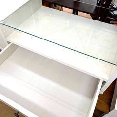 11/16売済ニトリ ドレッサーテーブル リズバレー SLM9040T ホワイトウォッシュの画像