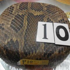 新品未使用 11.980円　沖縄三線専用蛇皮強化(二重張)型チーガと調弦チューナーセットの画像