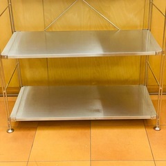 無印良品　ステンレスユニットシェルフ　ステンレス板4枚の画像