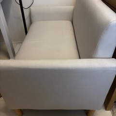 ソファ【収納付き】2人掛けの画像