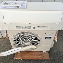 美品■エアコン パナソニック 12畳用 2023年製 エオリア 3.6kw■Panasonic CS-EX363D-W 単相100V（平行型） 冷媒R32■内部クリーン ナノイーX フィルター自動お掃除機能・ホコリの自動排出機能付きの画像